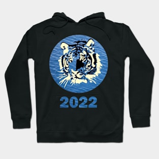 Chinese New Year Tiger Of Water 2022 Hoodie